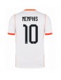 Moški Nogometna dresi replika Nizozemska Memphis Depay #10 Gostujoči SP 2026 Kratek rokav Moški Nogometna dresi replika Nizozemska Memphis Depay #10 Gostujoči SP 2026 Kratek rokav
